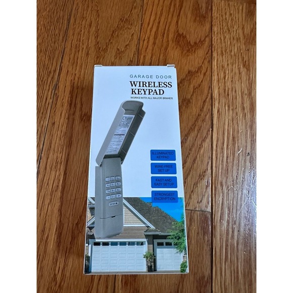 Wireless Garage Door Opener Keypad Remote Compatible with Liftmaster Chamberlain - Picture 10 of 11